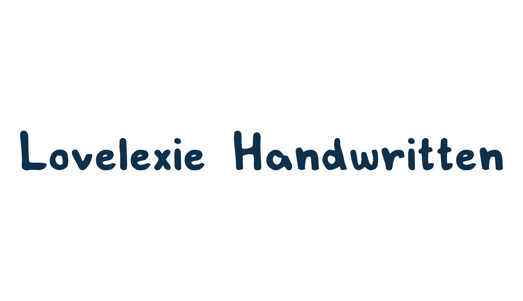 Lovelexie Handwritten, script handwritten fancy decorative calligraphy font preview