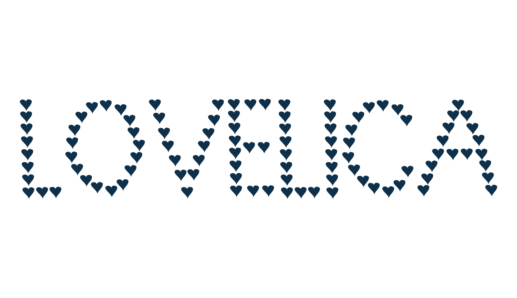 Lovelica, display market font preview