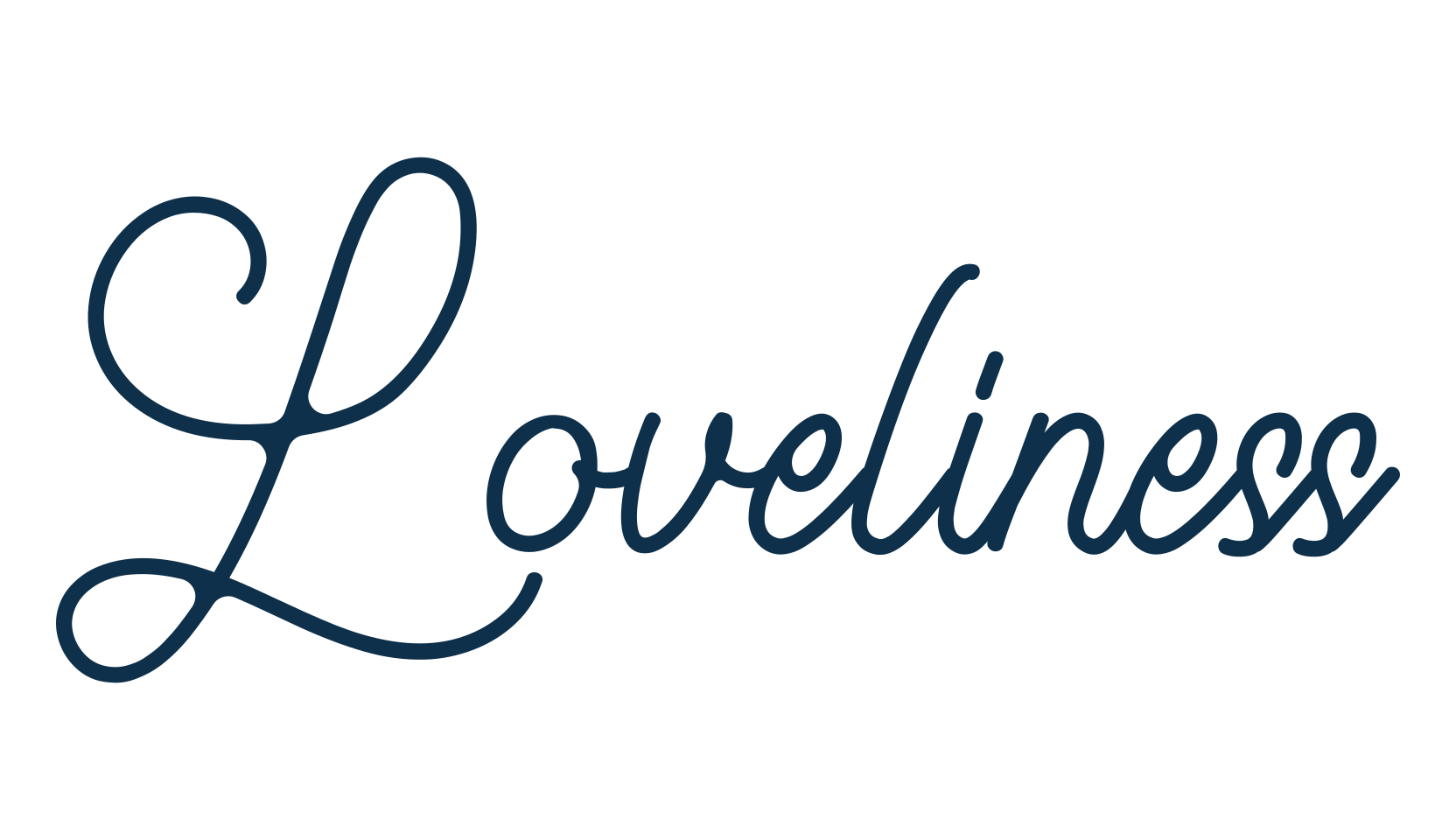 Loveliness, fancy various decorative script calligraphy font preview