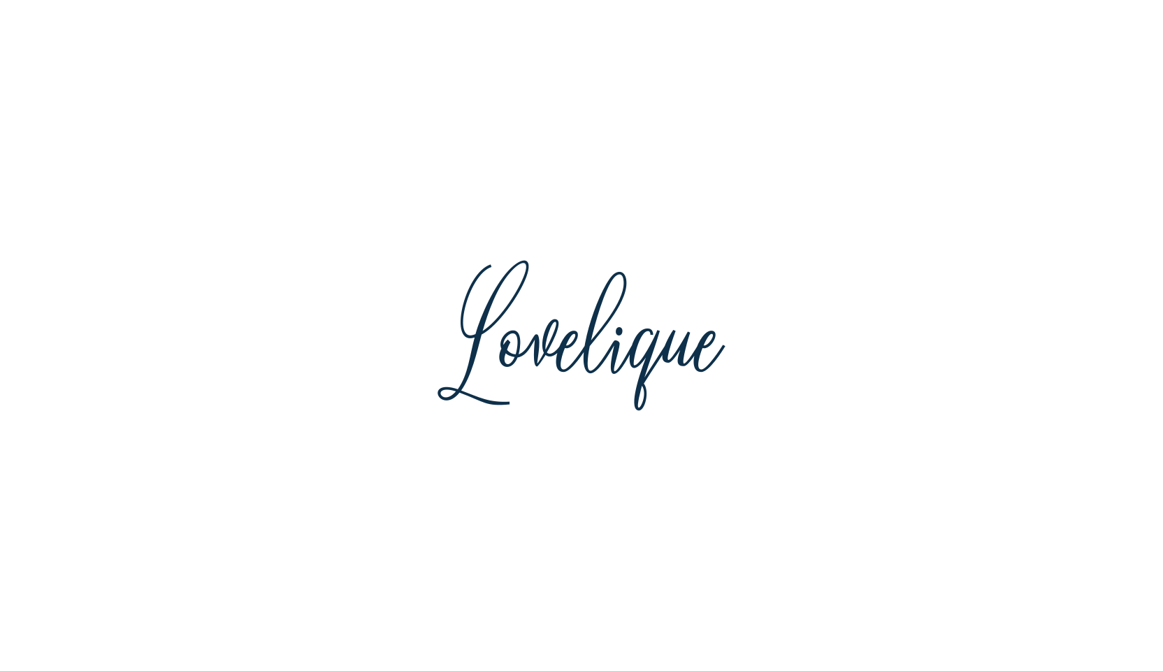 Lovelique, script calligraphy fancy decorative font preview