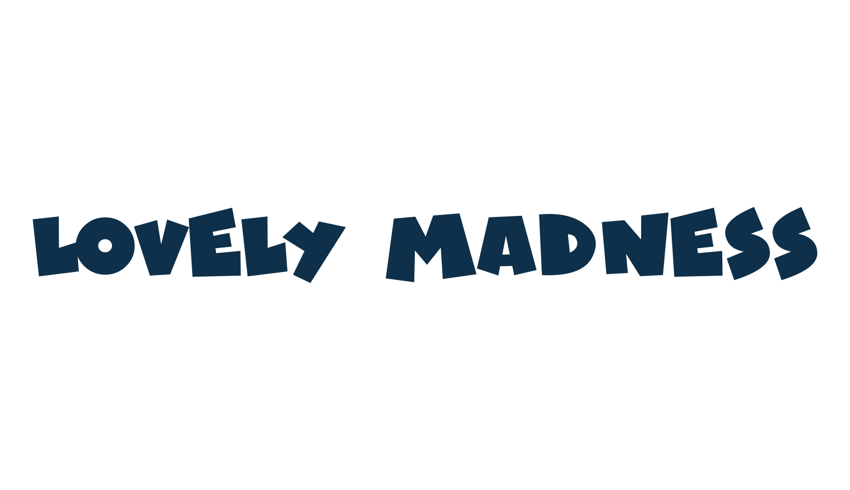 Lovely Madness, fancy cartoon decorative font preview