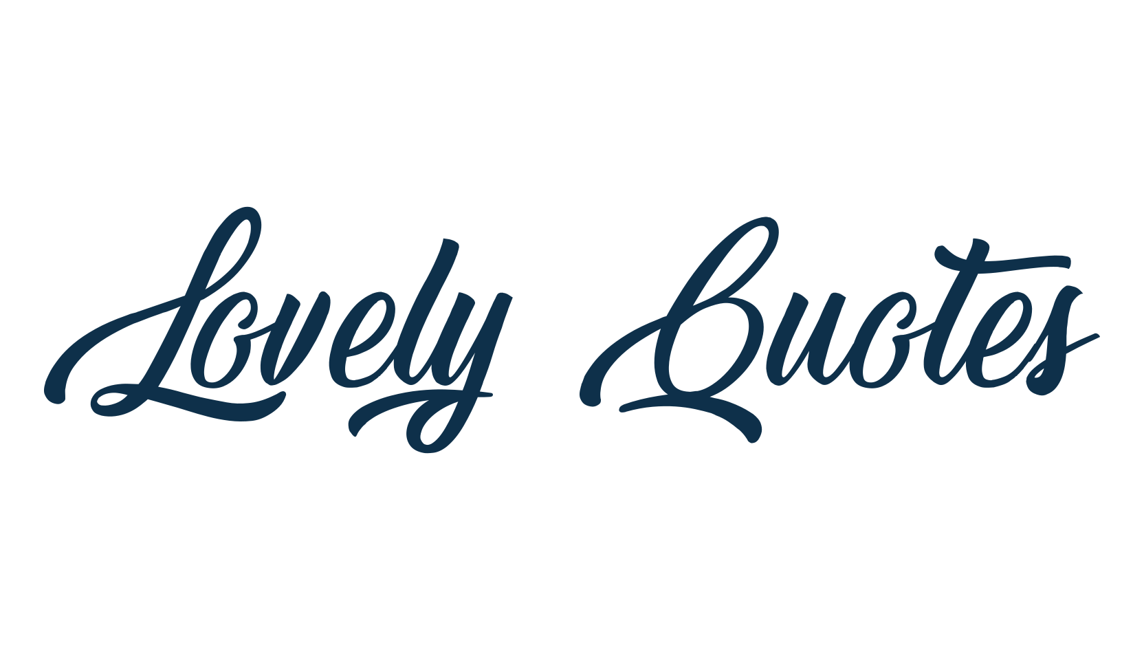 Lovely Quotes, script calligraphy fancy decorative font preview
