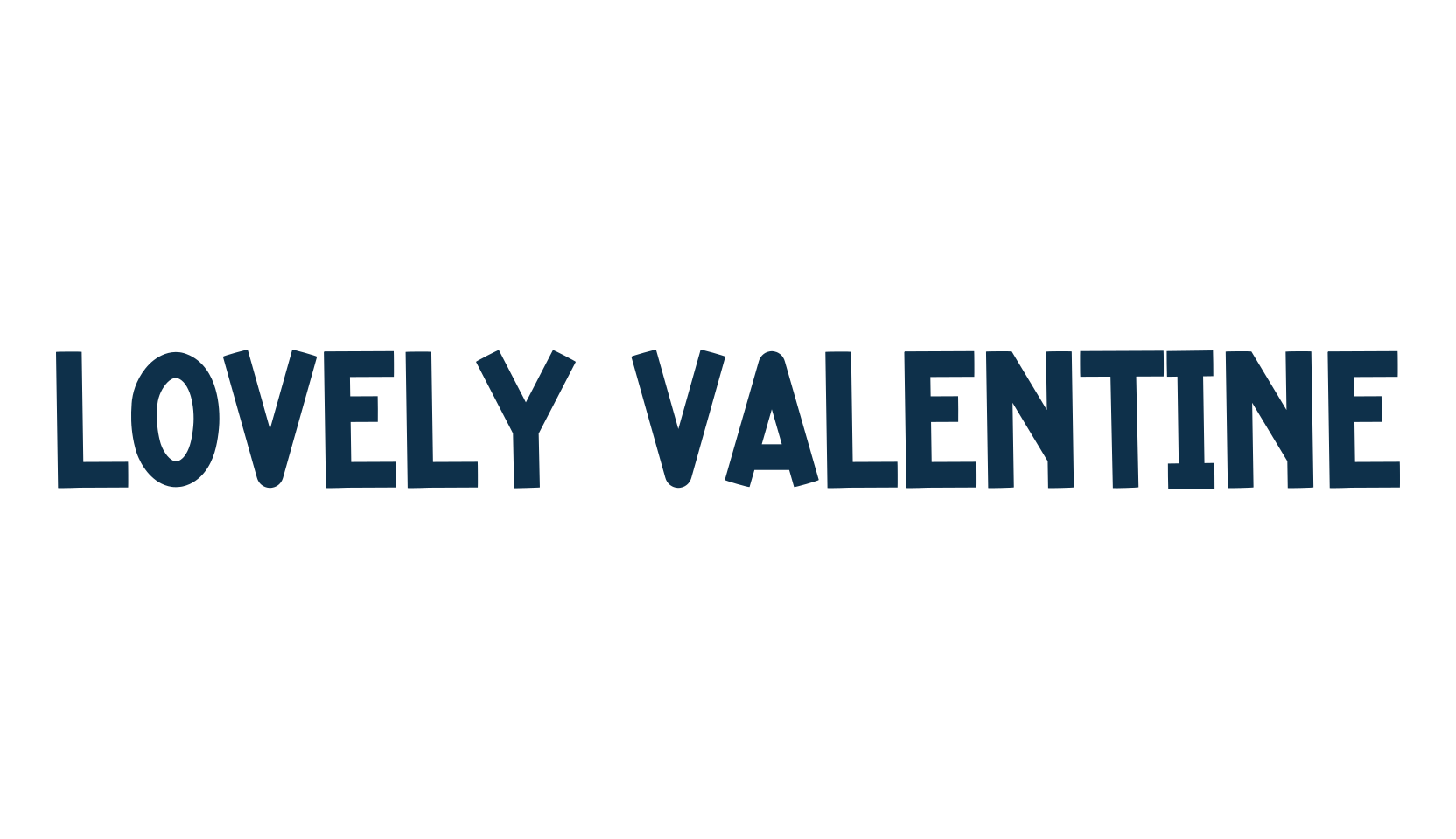 Lovely Valentine (lovely-valentine-4), fancy cartoon decorative font preview