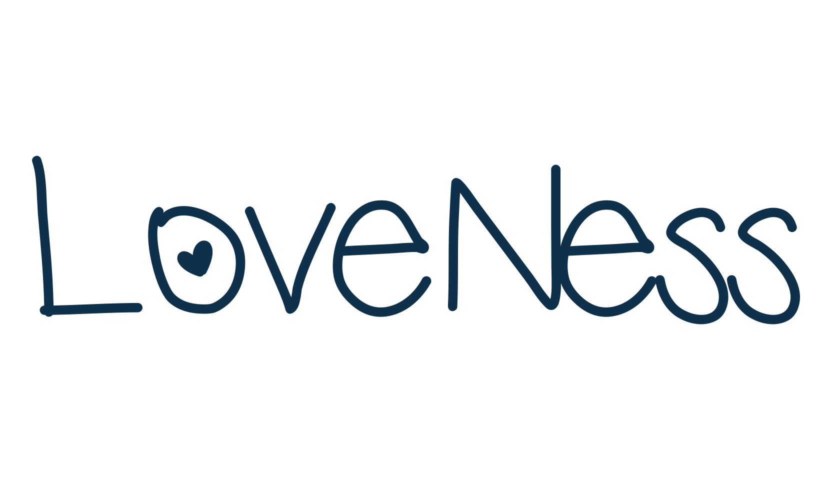 LoveNess, fancy decorative font preview