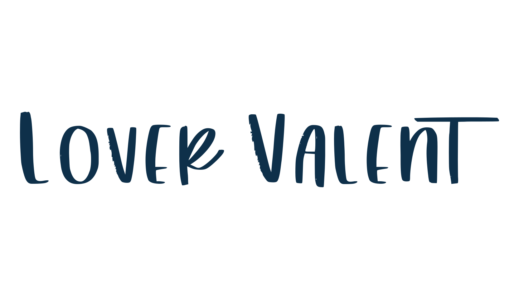 Lover Valent, fancy decorative font preview