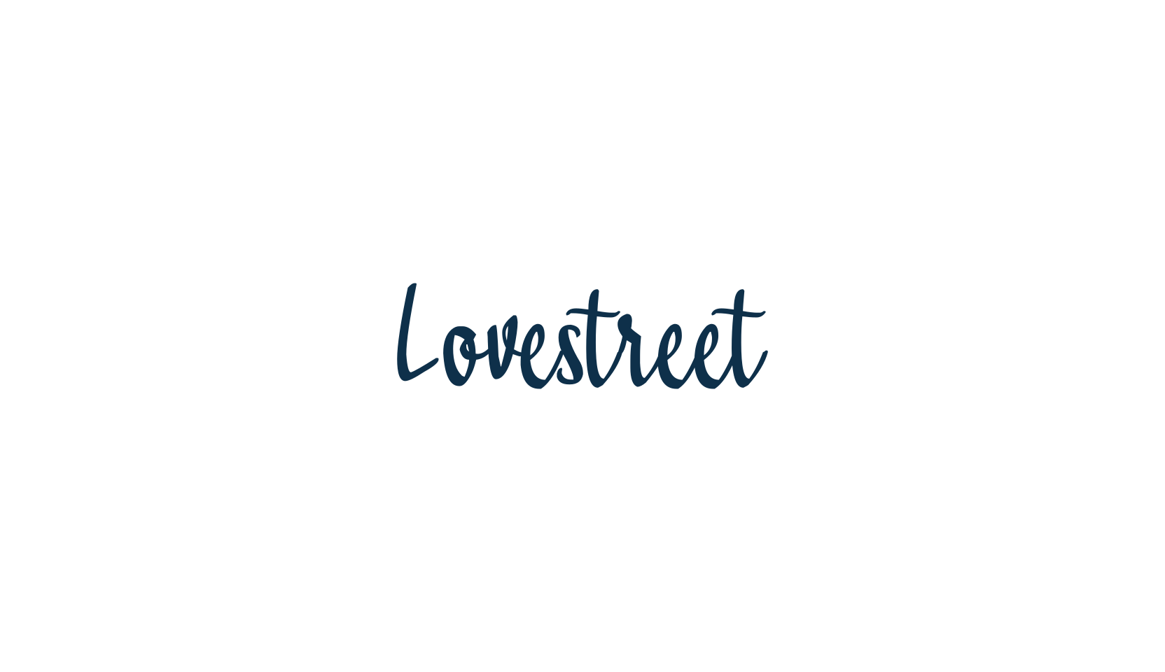 Lovestreet, handwriting font preview