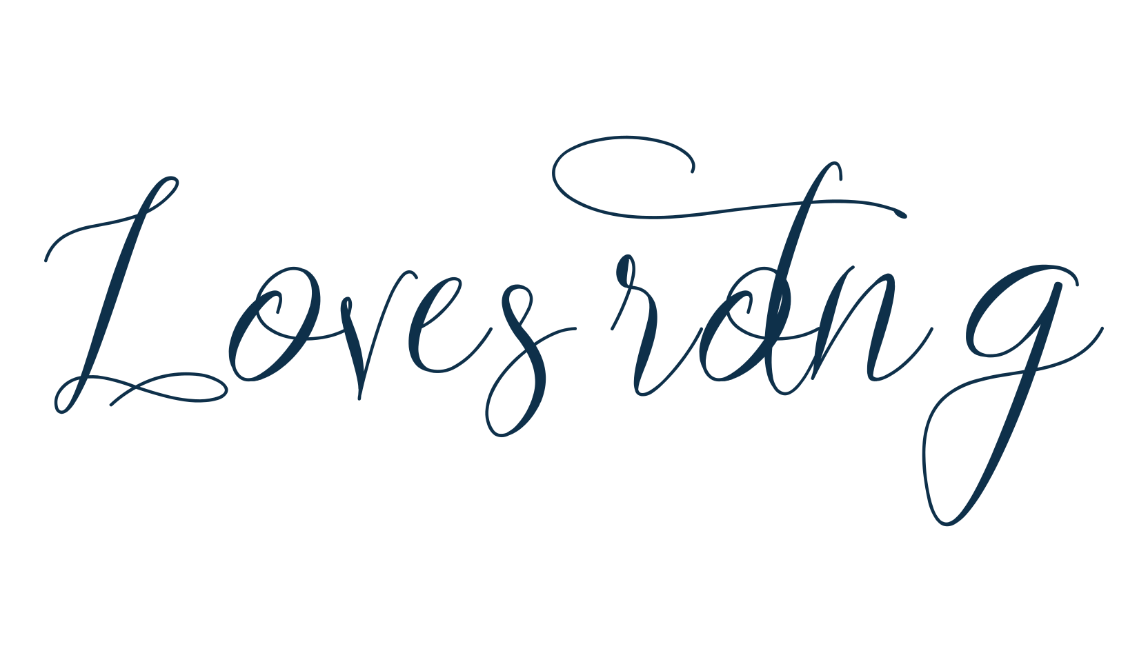 Lovestrong, script calligraphy fancy decorative font preview