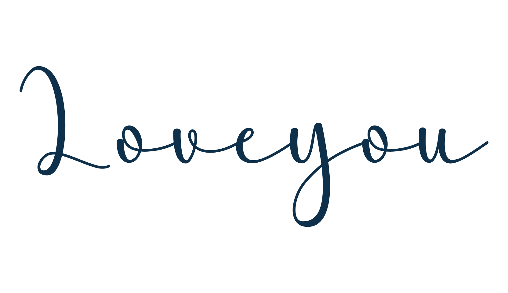 Loveyou (loveyou-2), script calligraphy fancy decorative font preview