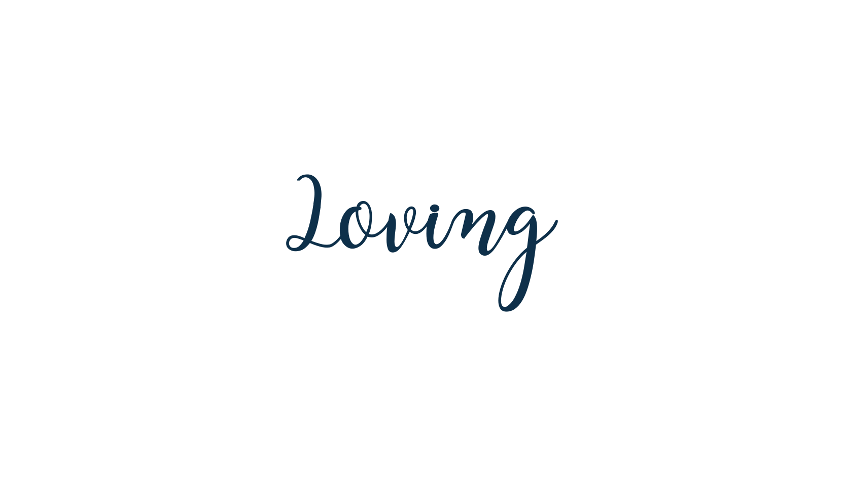 Loving (loving), script calligraphy fancy decorative font preview