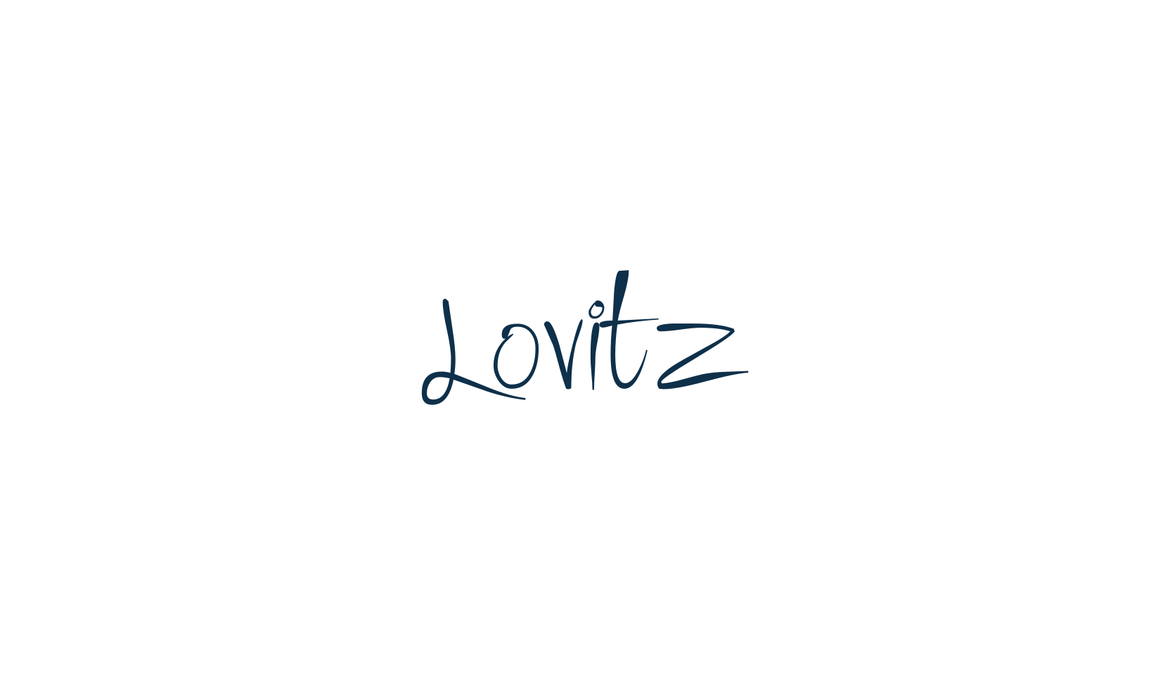 Lovitz, script handwritten fancy decorative calligraphy font preview