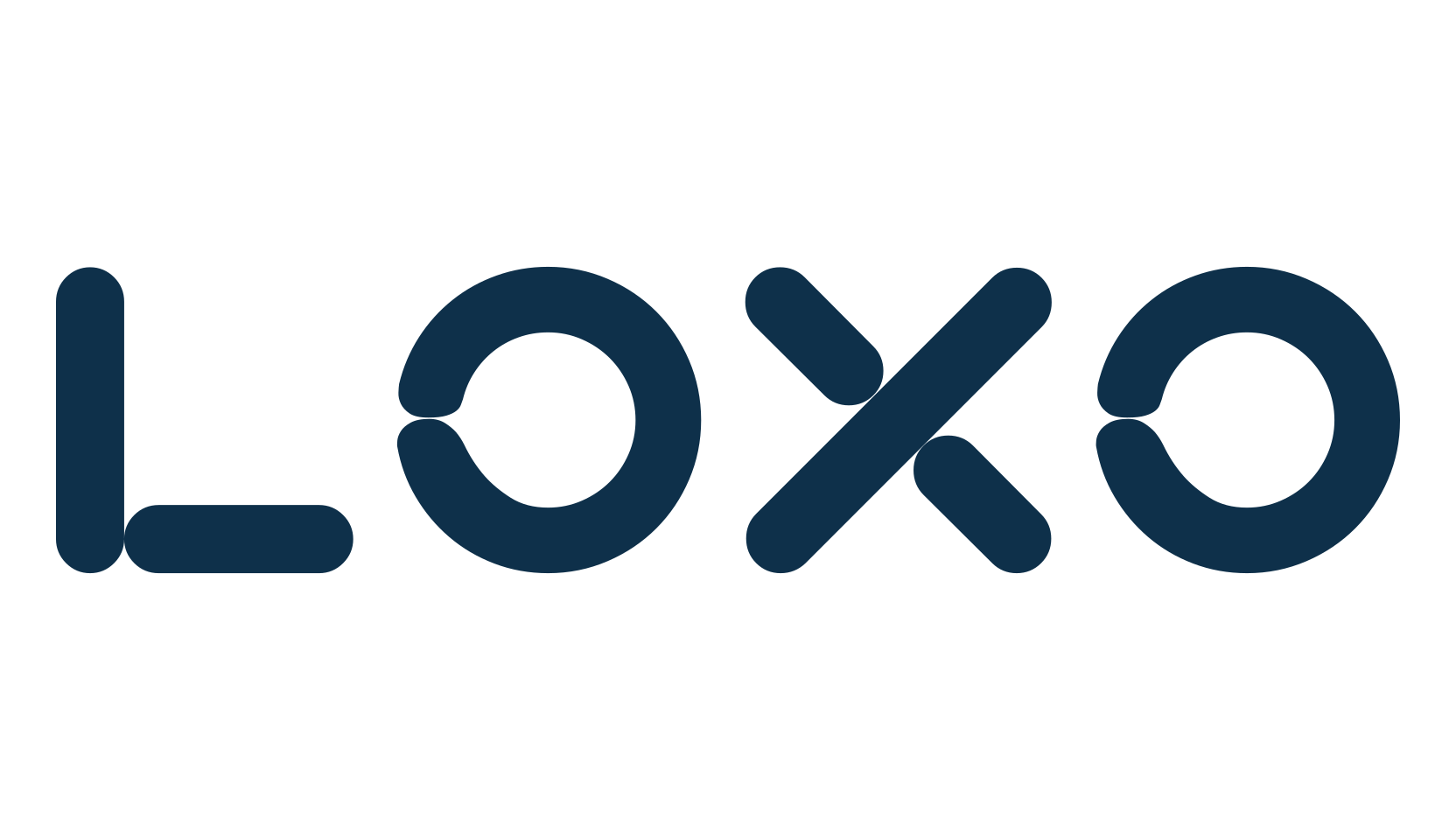 Loxo, techno sci-fi font preview