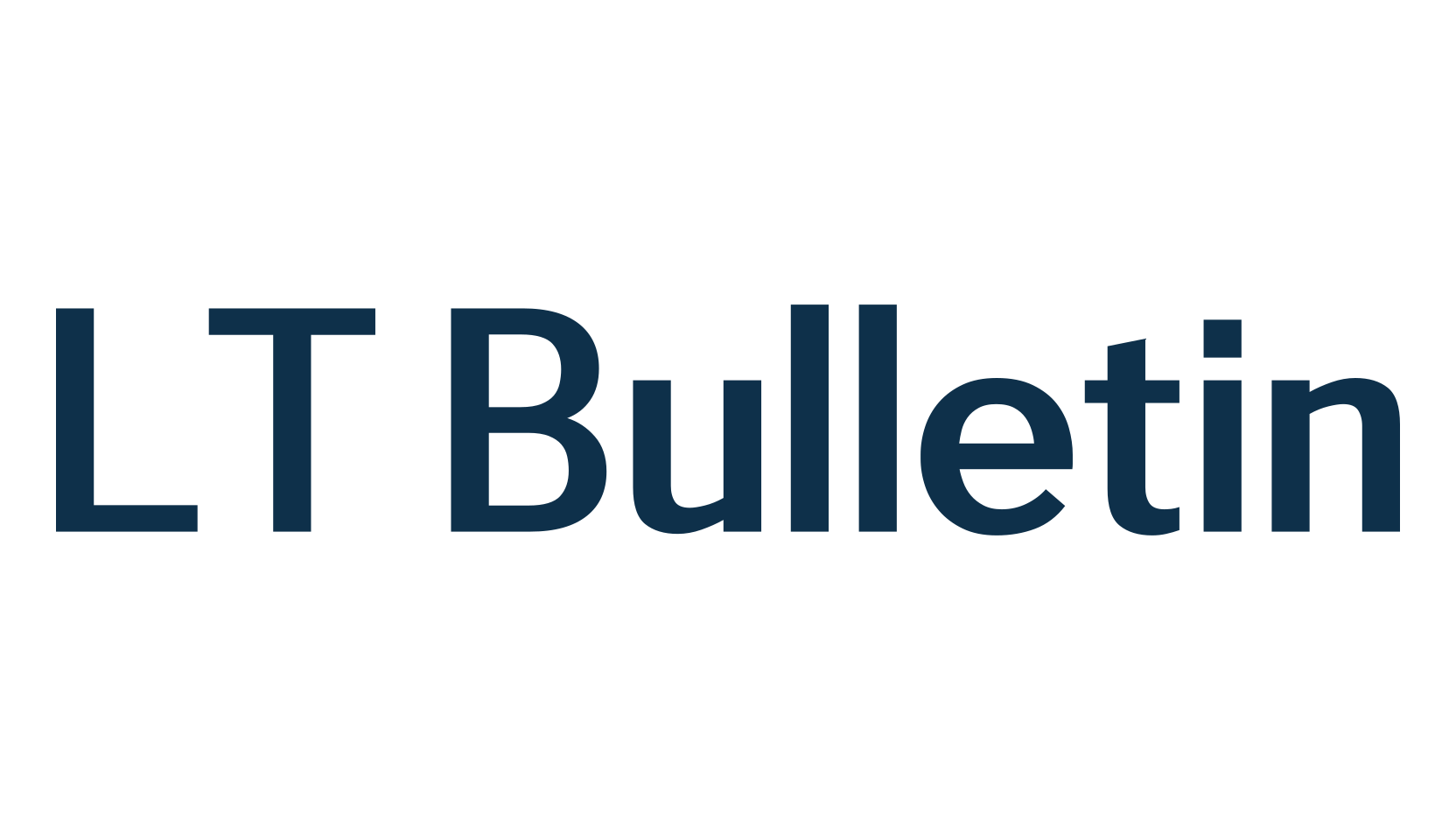 LT Bulletin, basic sans serif font preview
