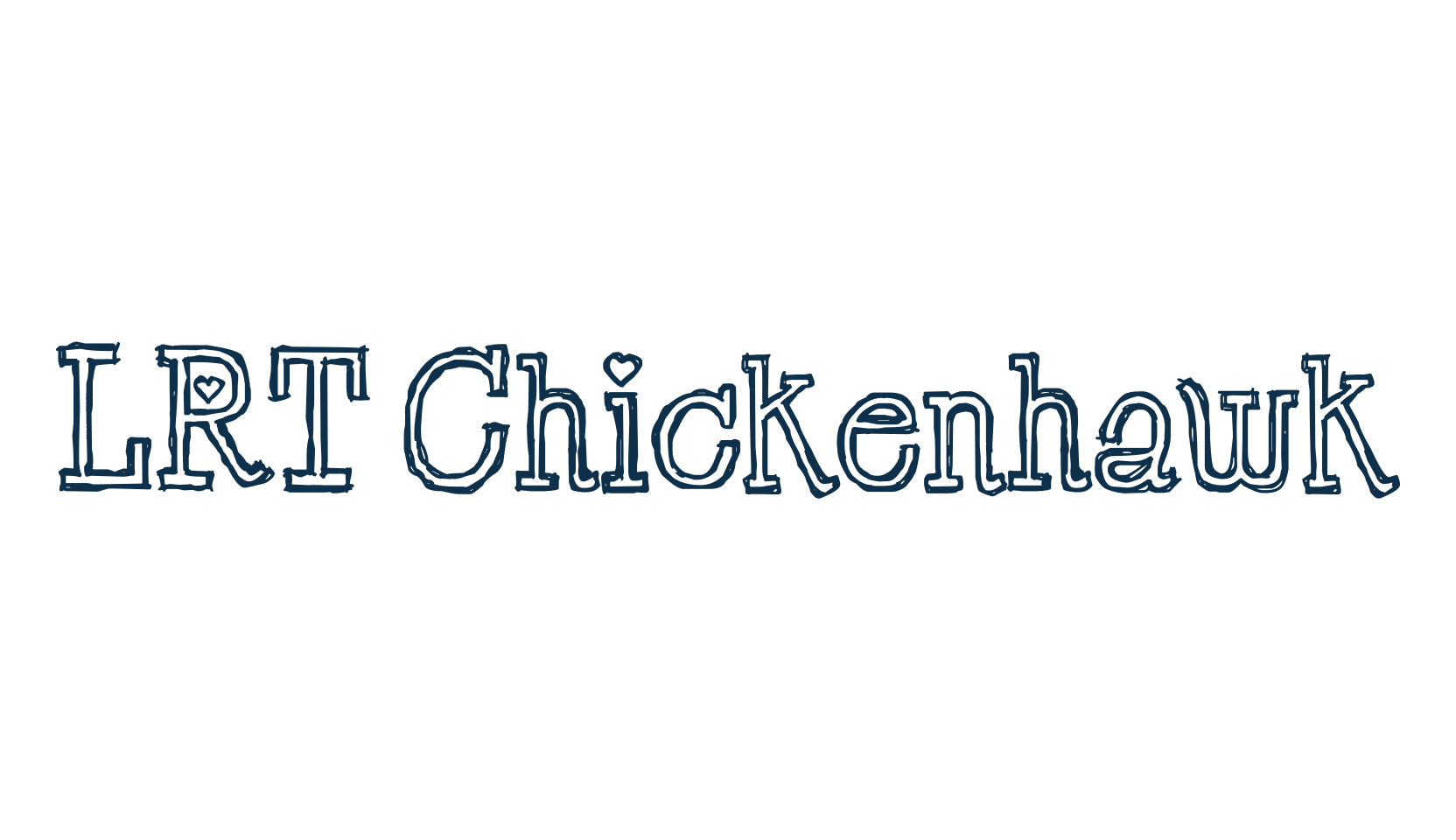 LRT Chickenhawk, fancy various decorative font preview