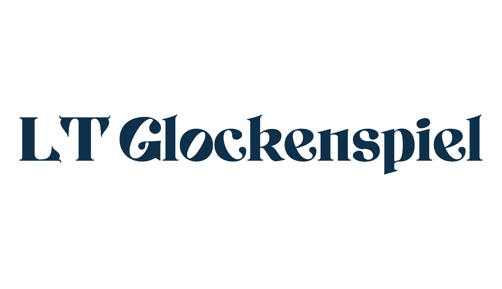 LT Glockenspiel, fancy retro decorative font preview