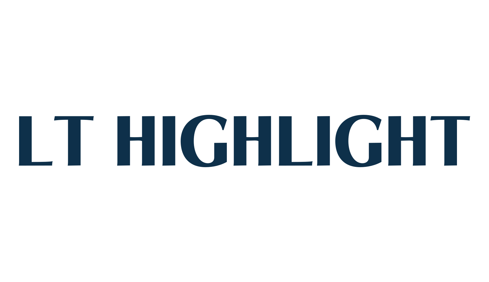 LT Highlight, sans serif font preview