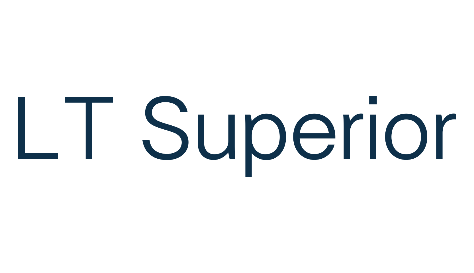 LT Superior, basic sans serif font preview