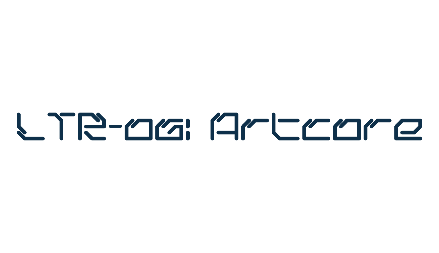 LTR-06: Artcore, various font preview