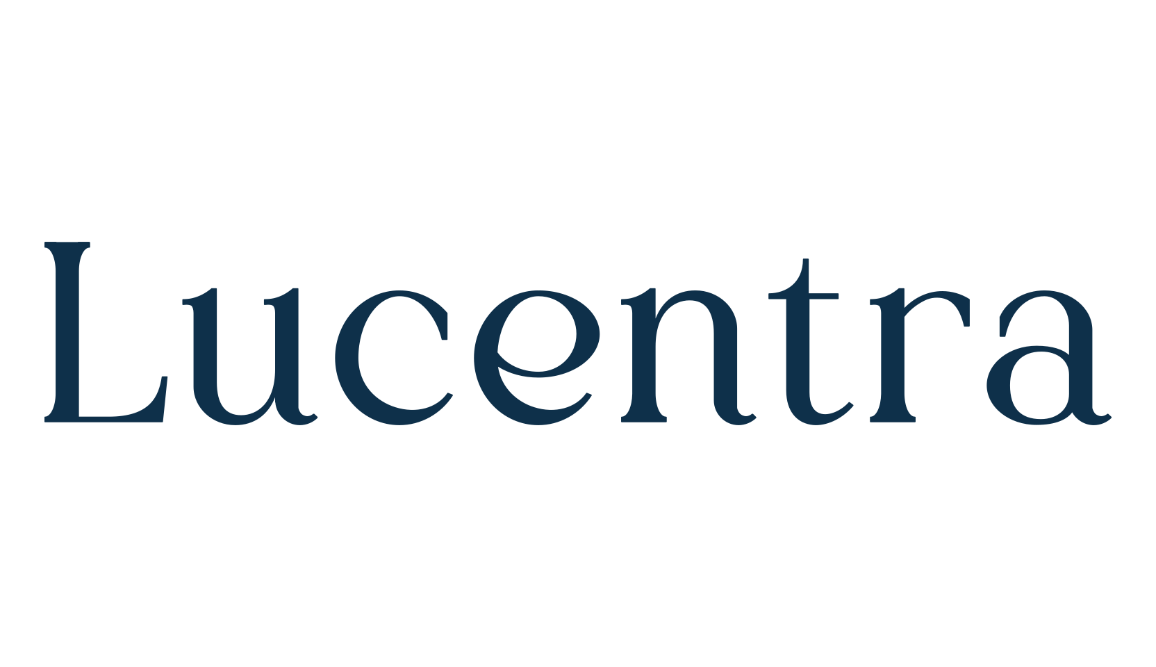 Lucentra, serif font preview