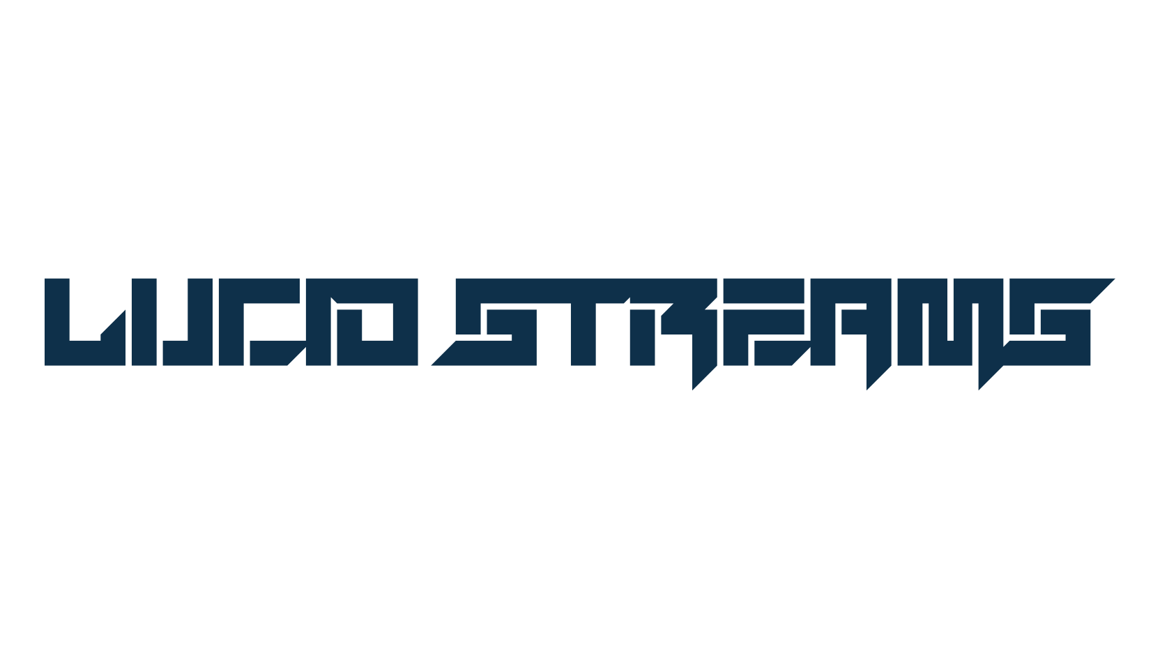 Lucid Streams, fancy various techno sci-fi font preview