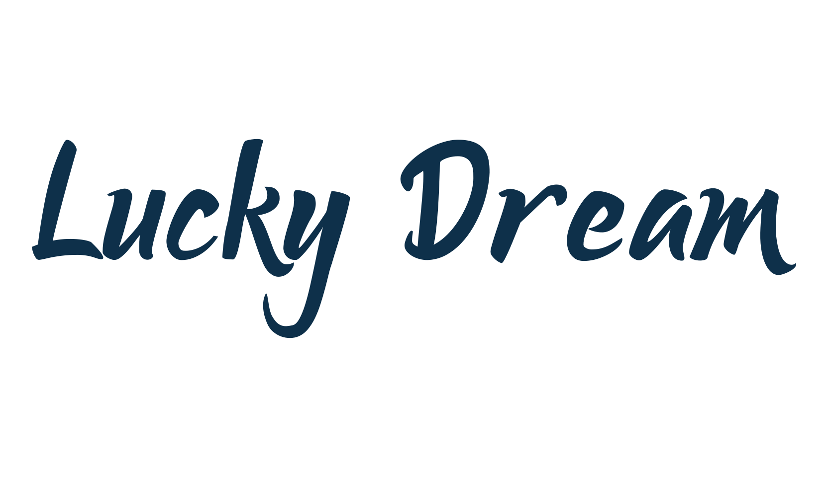 Lucky Dream (lucky-dream-2), fancy decorative font preview