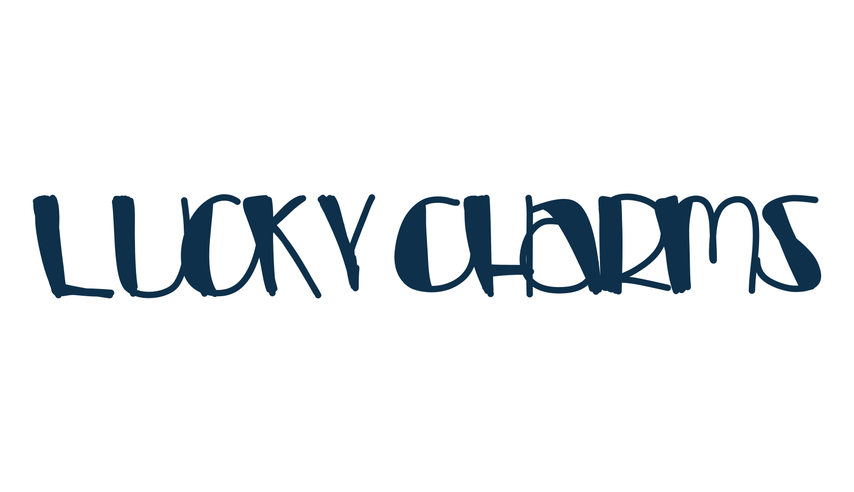 Lucky Charms, fancy various decorative script calligraphy font preview