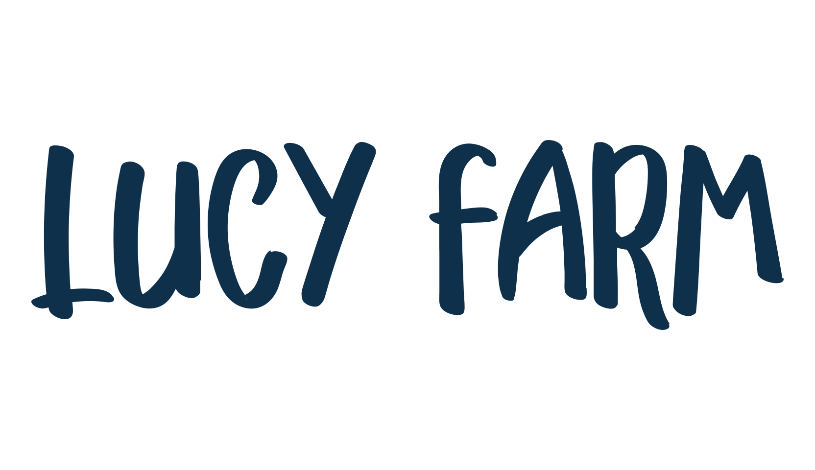 Lucy Farm, script handwritten fancy decorative calligraphy font preview