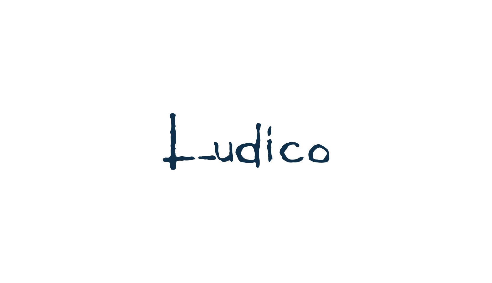 Ludico, script handwritten fancy decorative calligraphy font preview