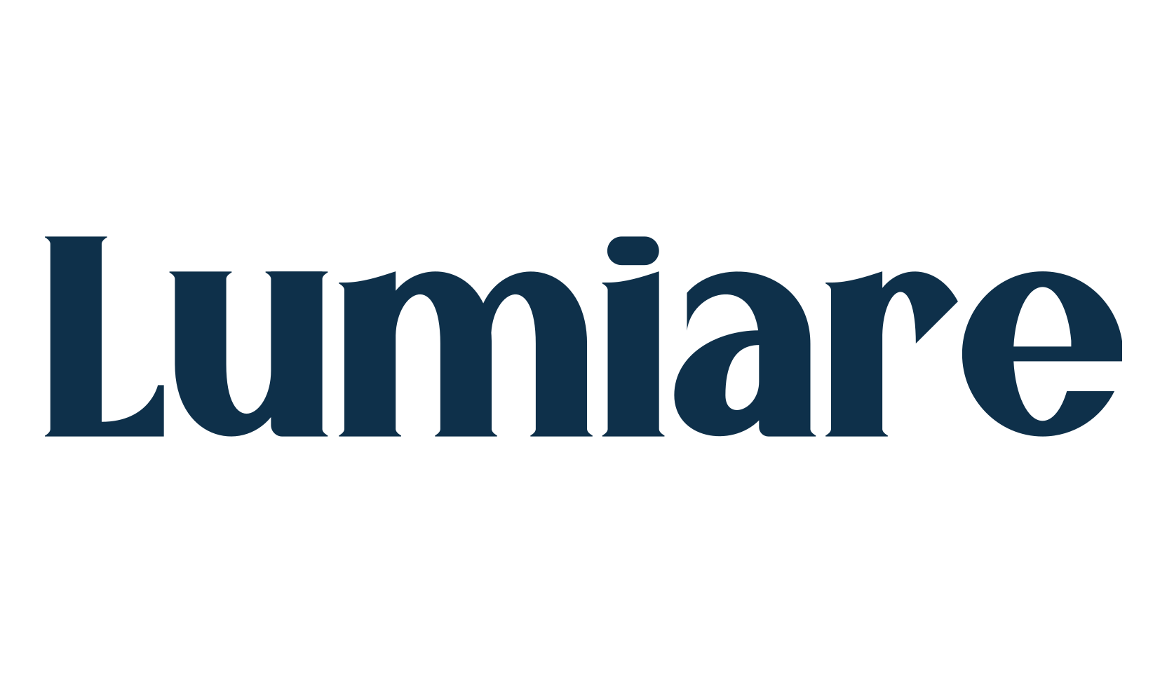 Lumiare, basic serif font preview