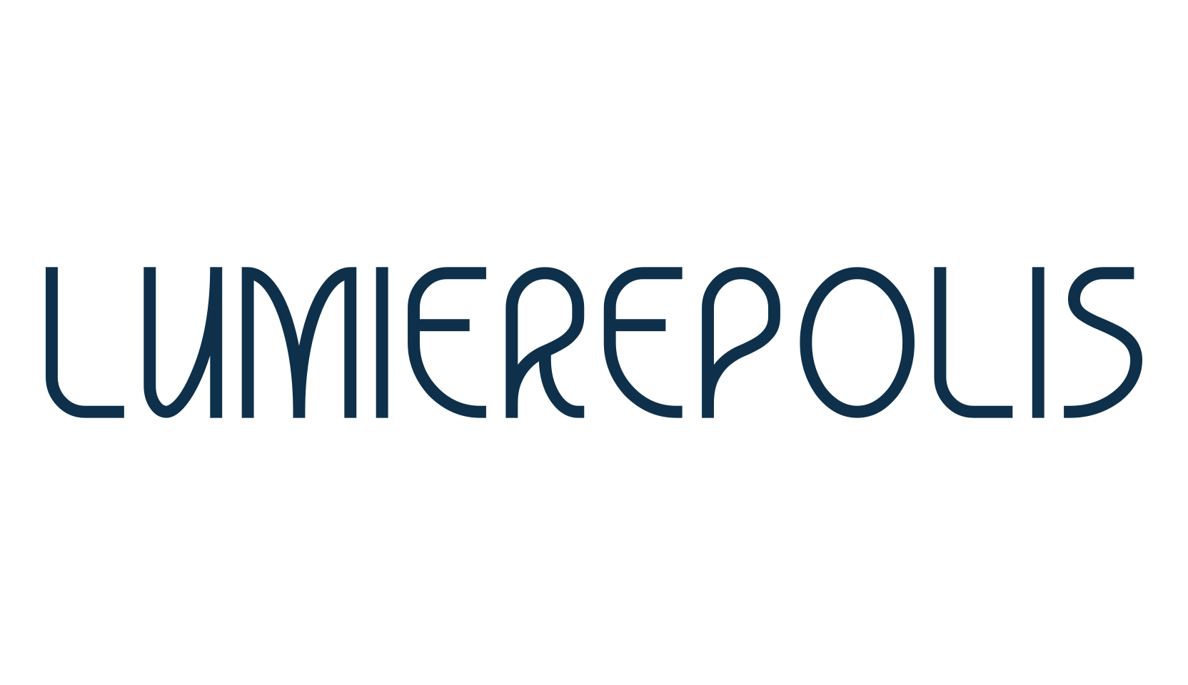 Lumierepolis, retro font preview