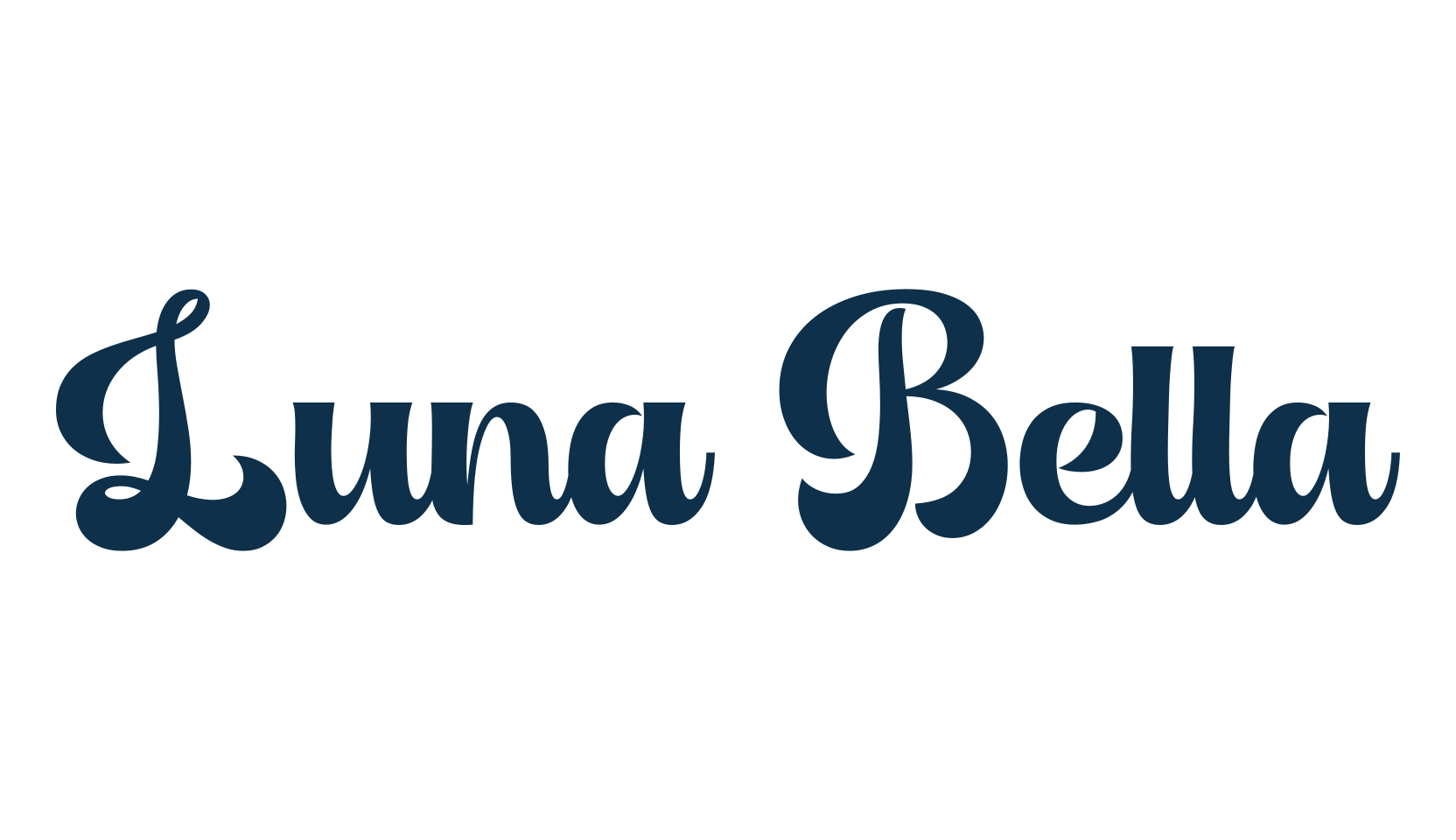 Luna Bella, fancy old school decorative script calligraphy font preview