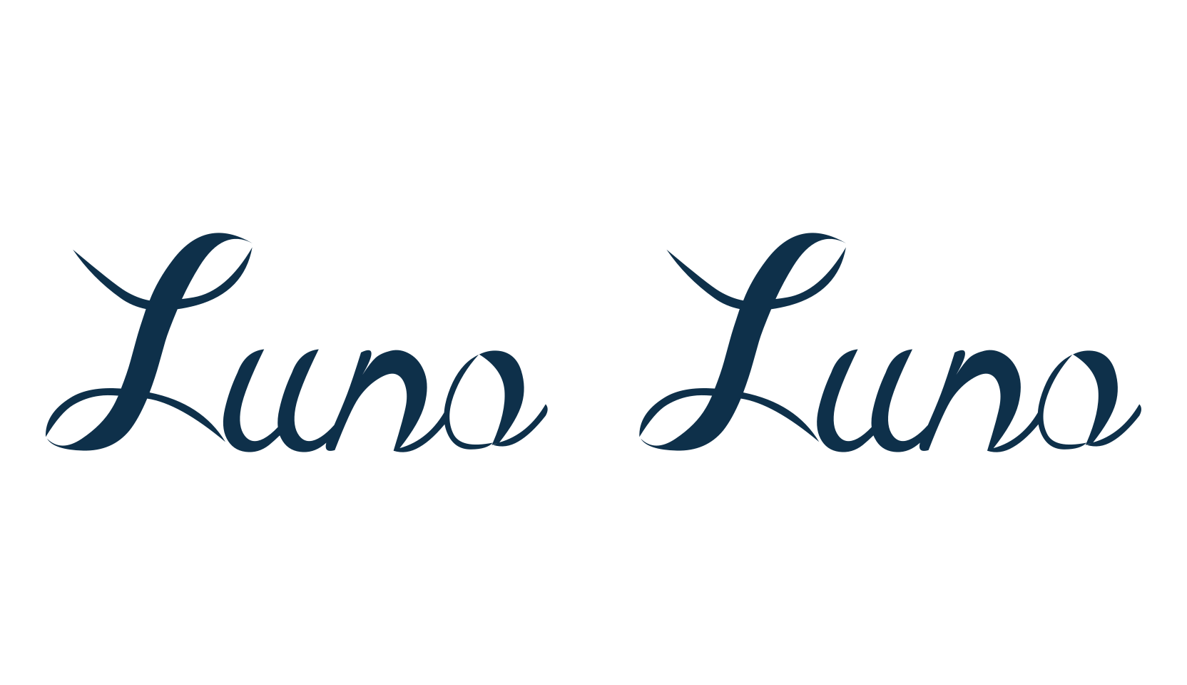 Luna Luna, various font preview