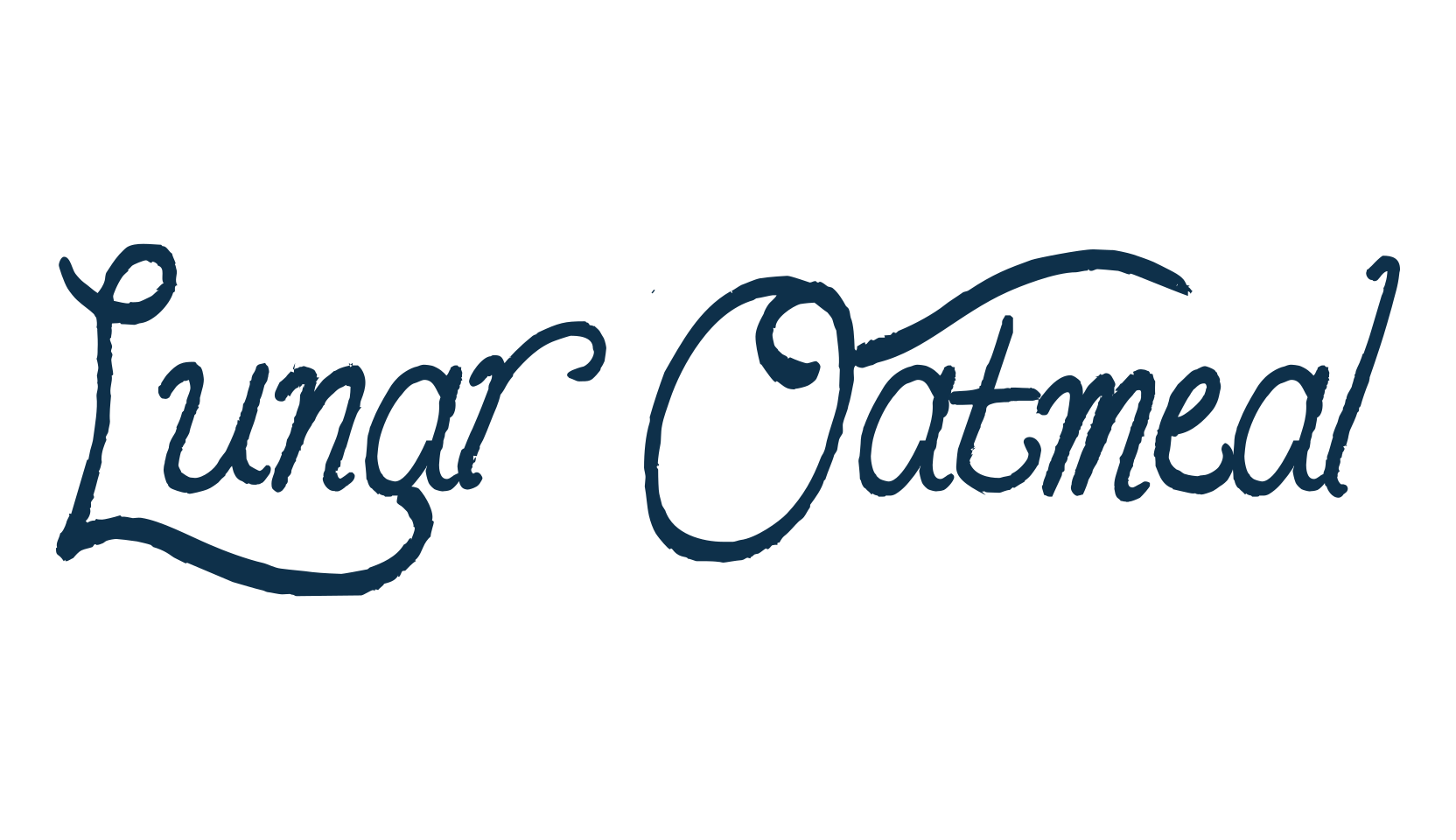 Lunar Oatmeal, fancy decorative font preview