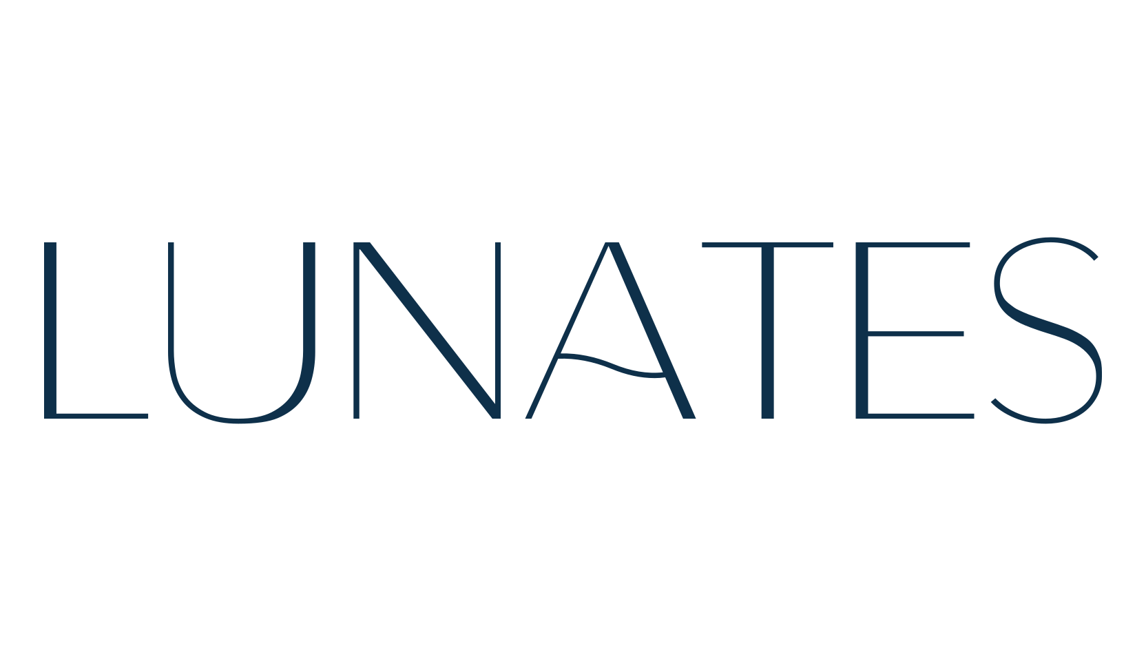 Lunates, basic sans serif font preview