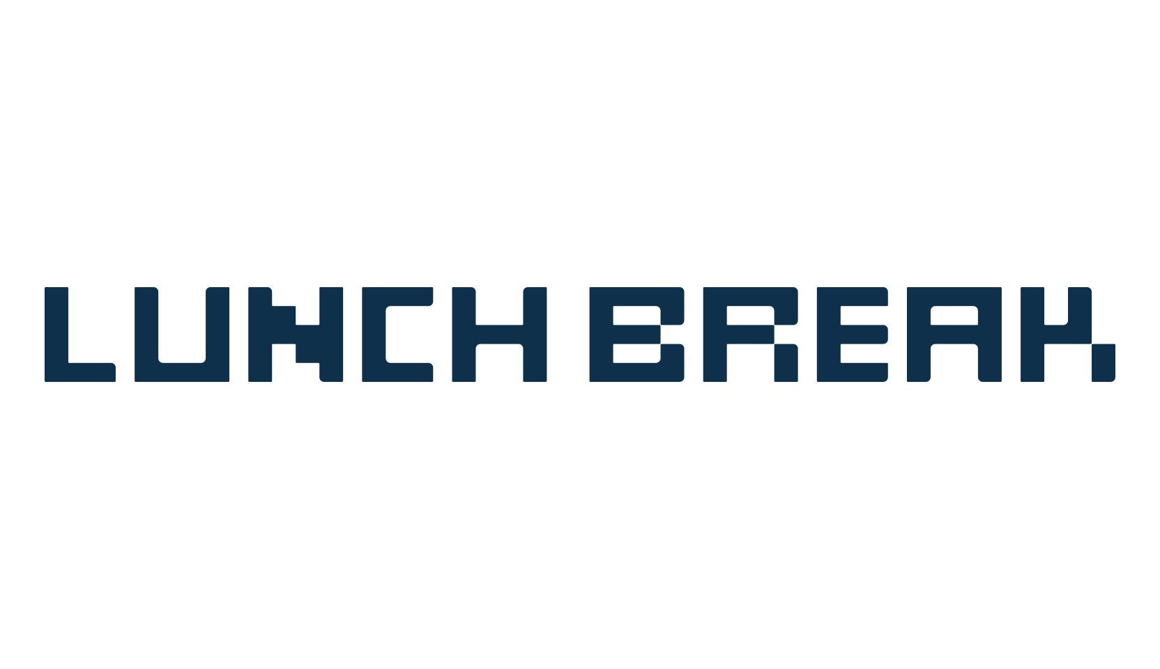 Lunch Break, fancy various techno sci-fi font preview