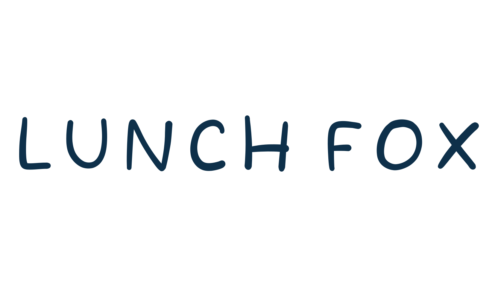 Lunch Fox, cartoon font preview