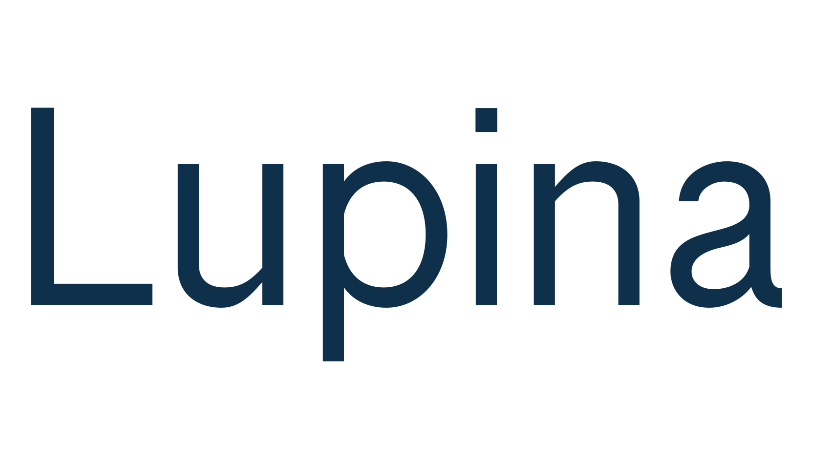 Lupina, sans serif font preview