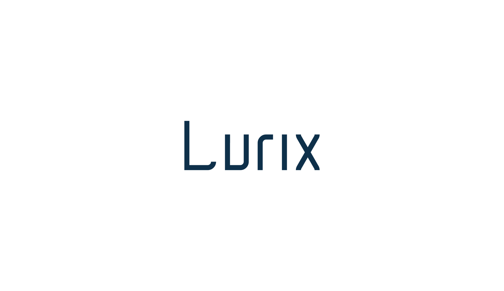 Lurix, sci-fi font preview