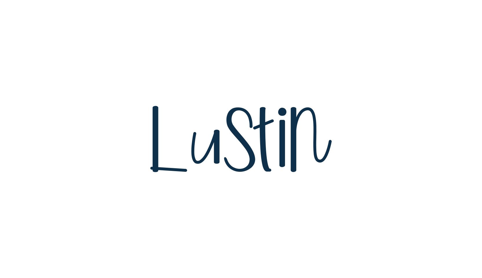 Lustin, various font preview
