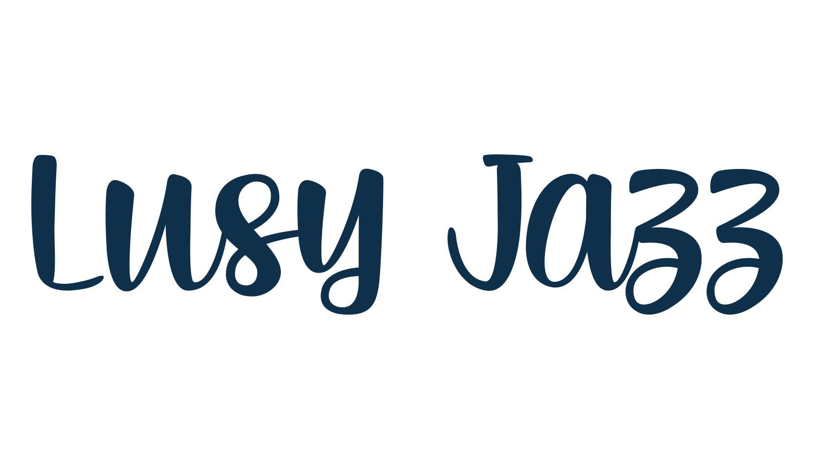Lusy Jazz, display market font preview