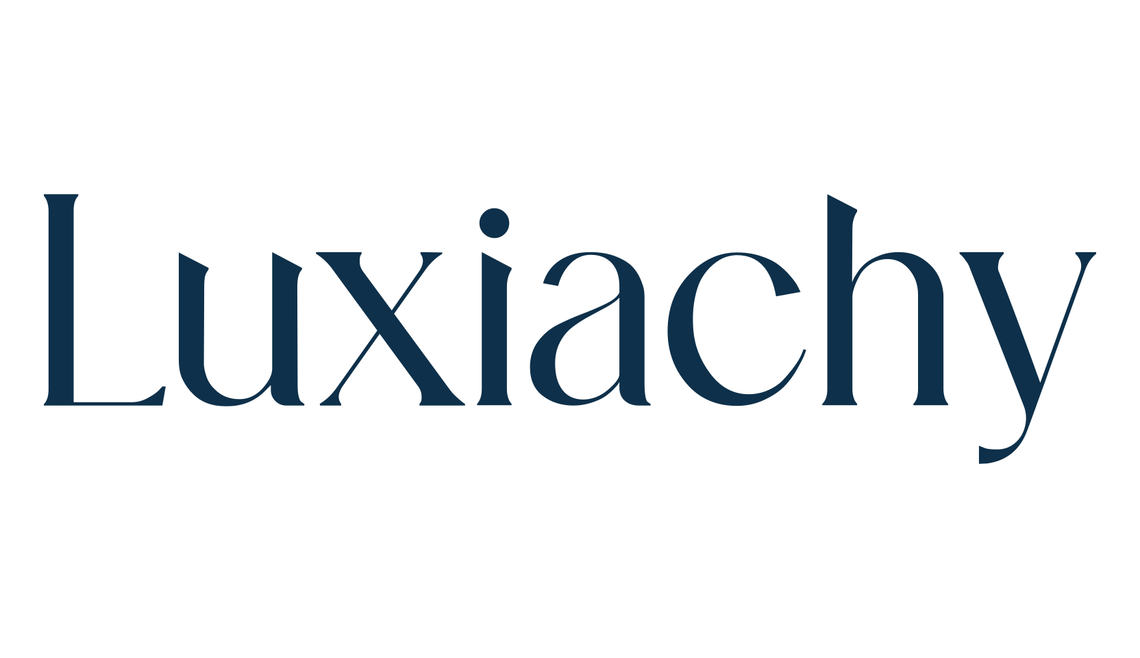 Luxiachy, serif font preview