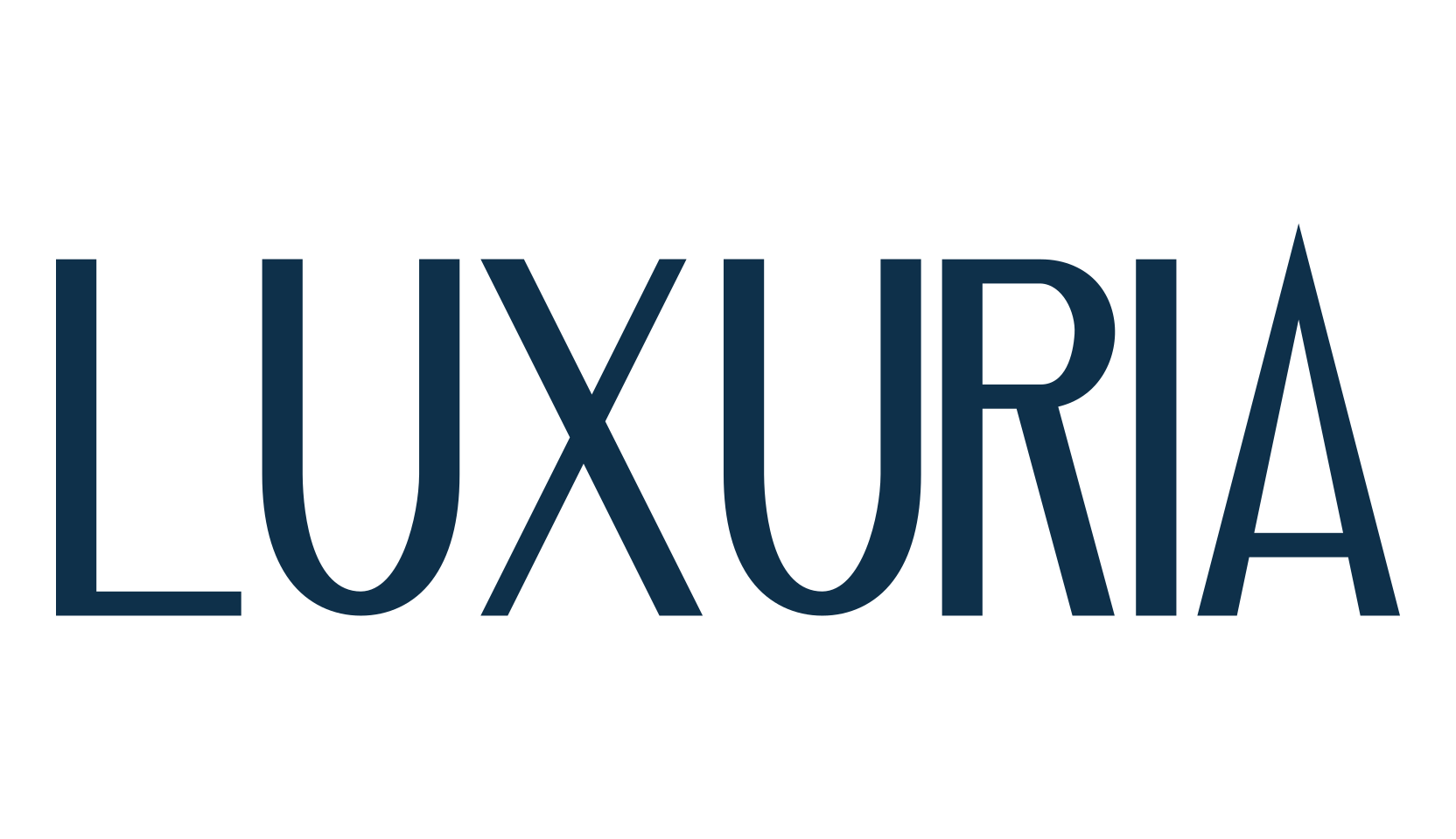 Luxuria, sans serif font preview