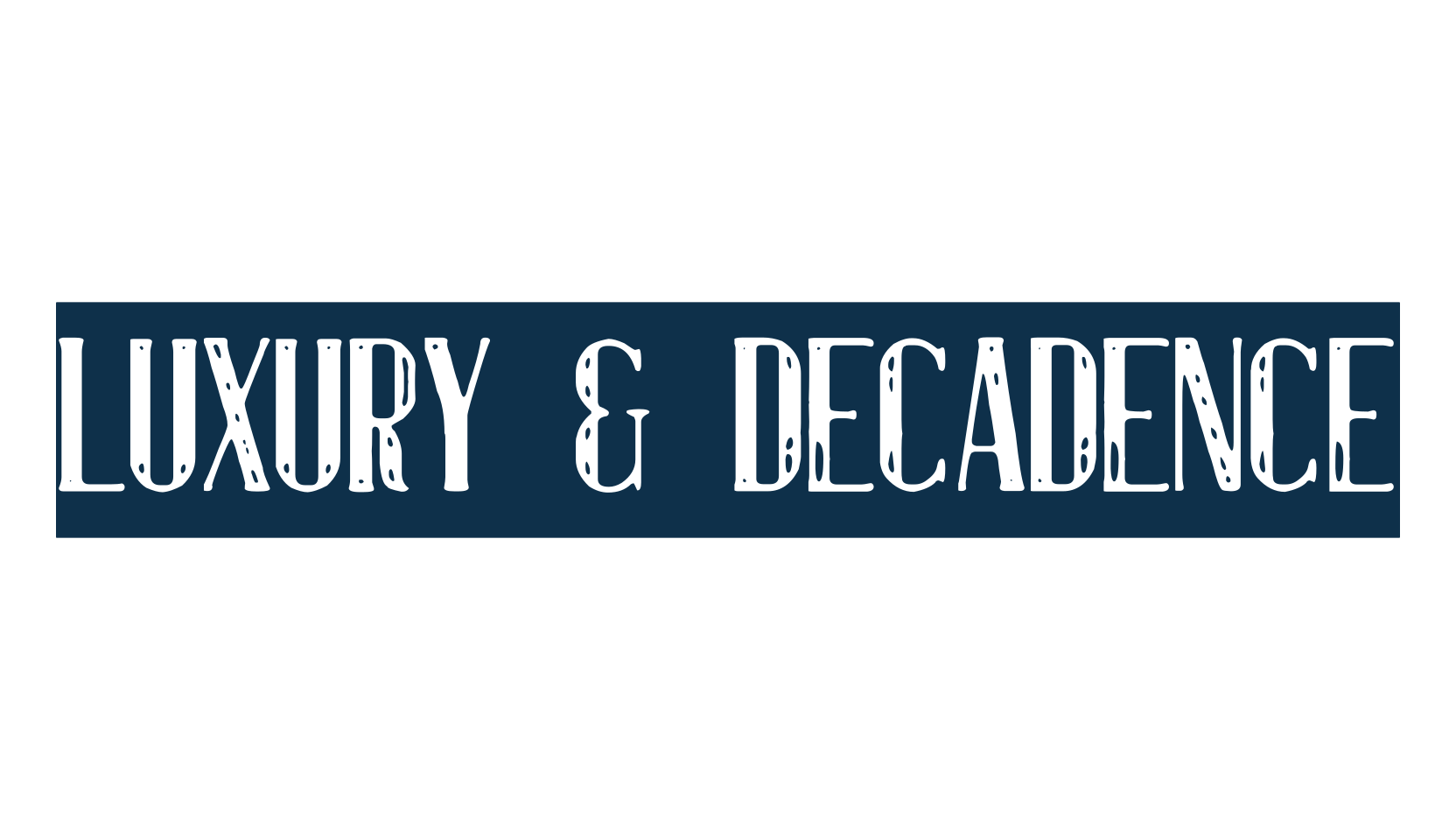 Luxury & Decadence, fancy decorative font preview