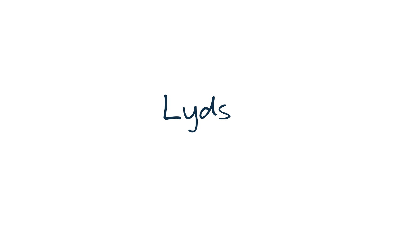 Lyds, handwriting font preview