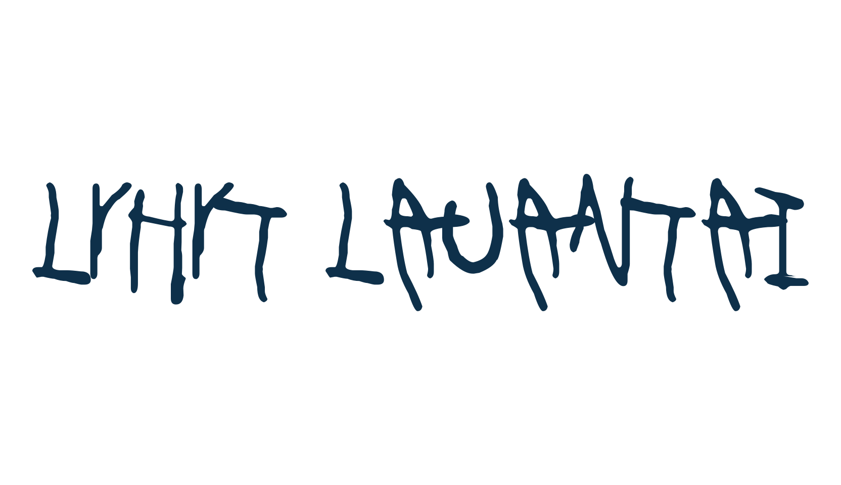 Lyhyt Lauantai, script handwritten fancy decorative calligraphy font preview