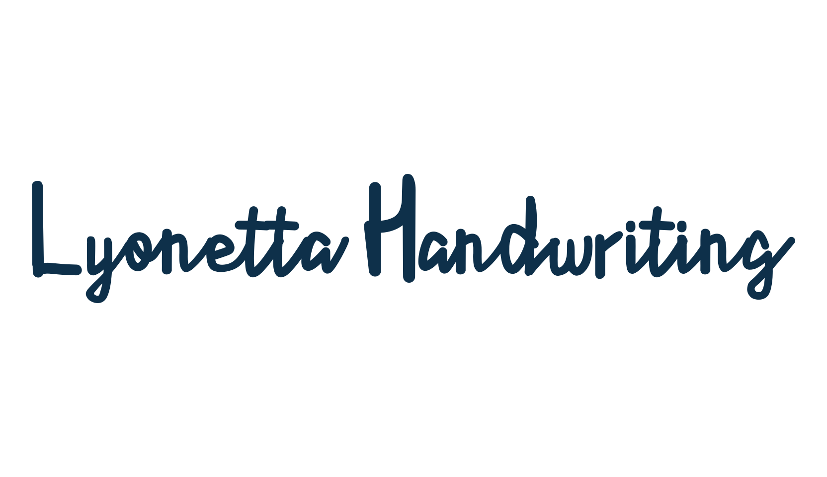Lyonetta Handwriting, script handwritten fancy decorative calligraphy font preview