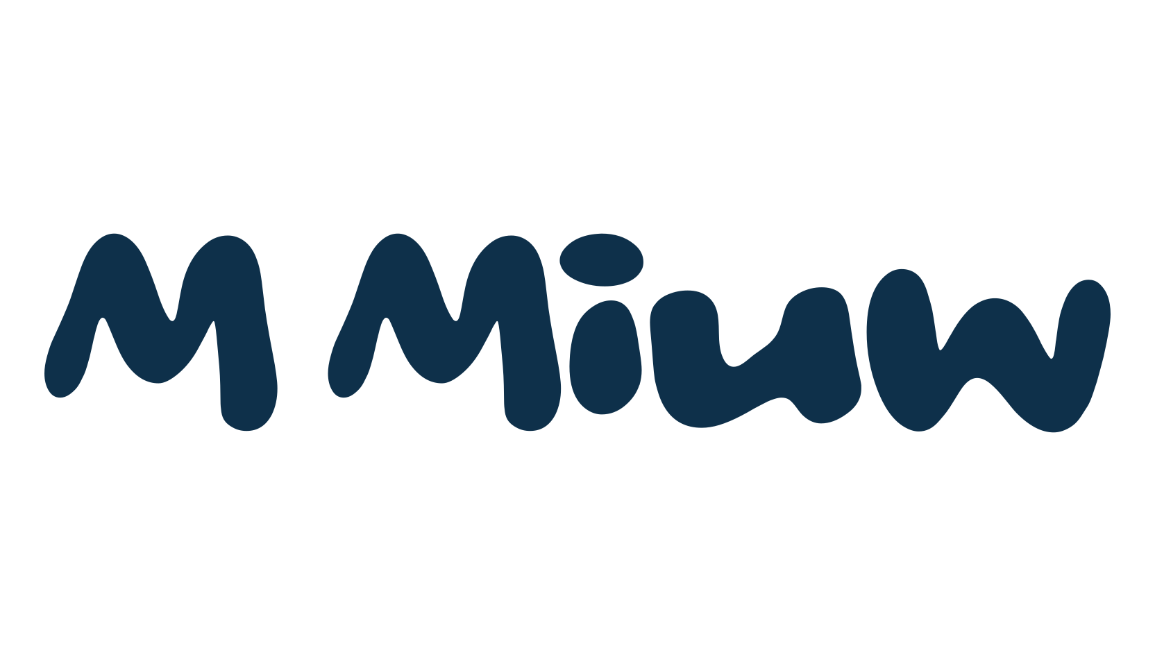 M Miuw, fancy cartoon decorative font preview
