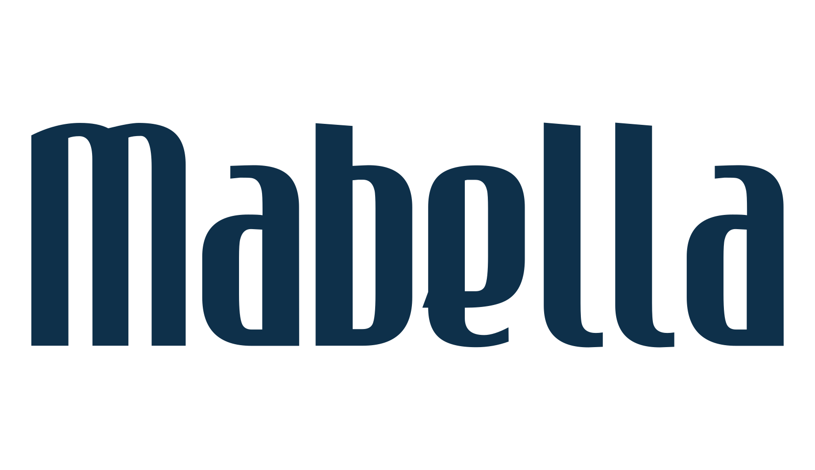 Mabella, sans serif font preview