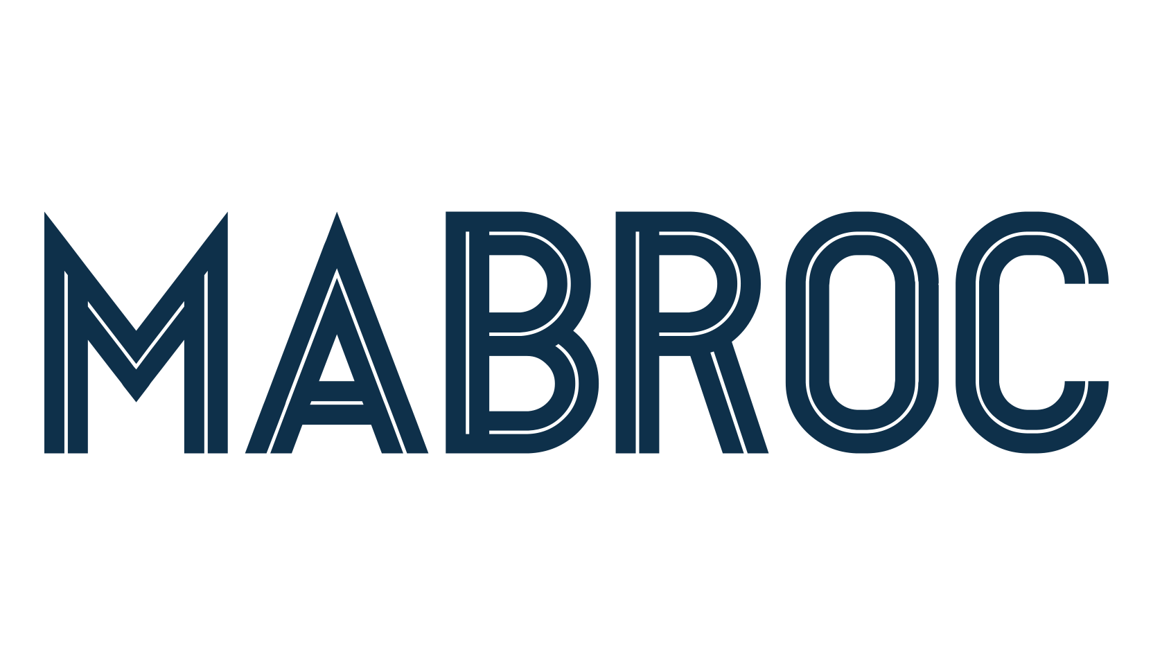 Mabroc, retro font preview