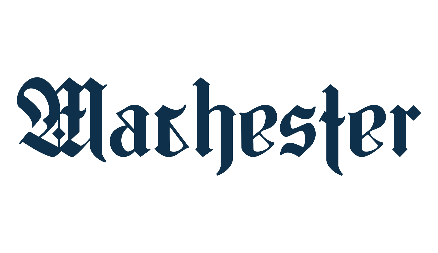 Machester, medieval font preview
