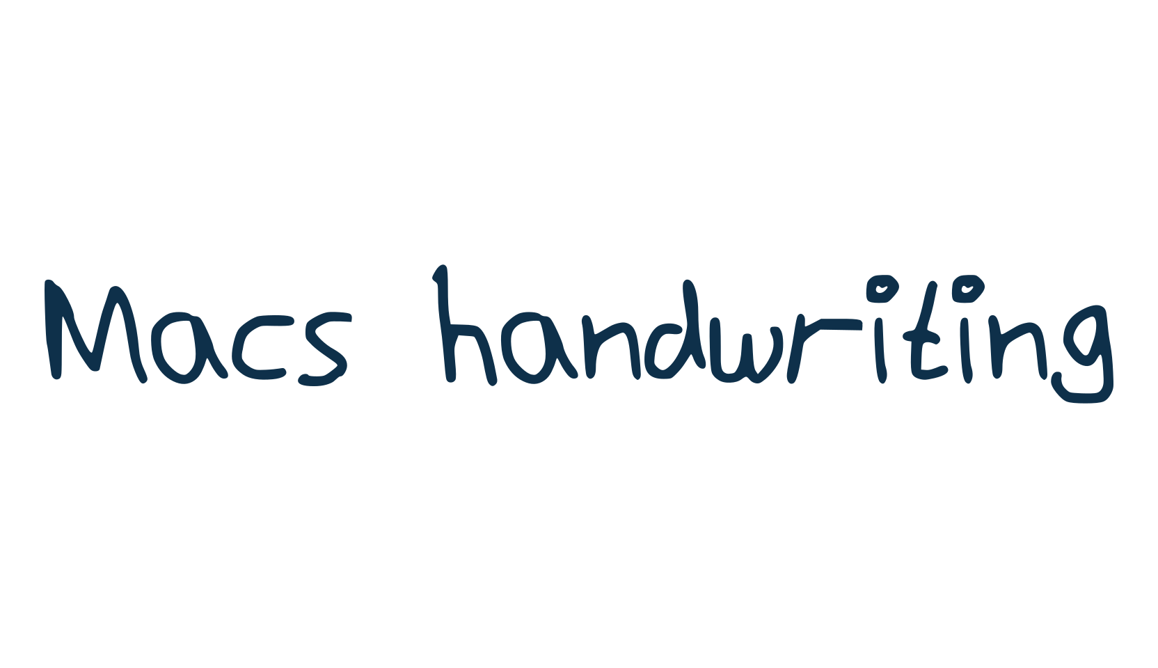 Macs handwriting, handwriting font preview